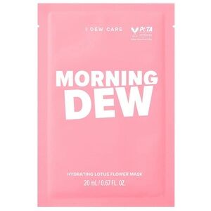 Morning Dew Hydrating Lotus Flower Mask — Pink